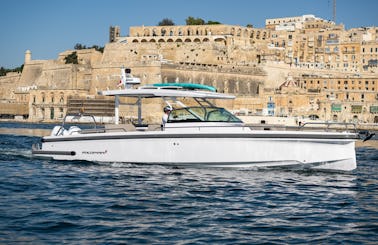 Charter an Axopar 37 Suntop in the Maltese Islands
