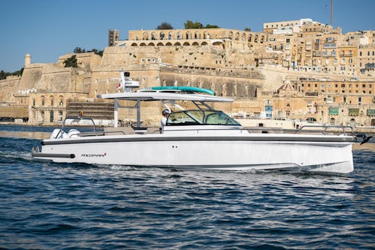 Charter an Axopar 37 Suntop in the Maltese Islands