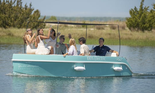  Location de bateaux électriques de 18 pi à 2025 volts à Sag Harbor, New York