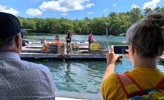 Discover the Damariscotta River where 80% of Maine oysters are farmed