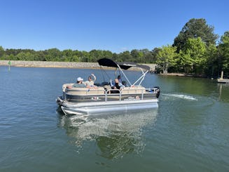 Gas Included! Brand New 2024 18ft Pontoon! Fully Permitted for LKN!