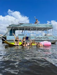 Miss Pontoon - Awesome Private Charter Double Deck Party Pontoon with Slide