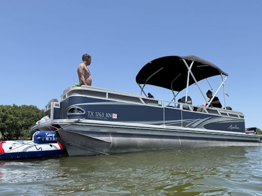 Tumbona cuádruple Avalon 2022 Tri-toon Lake Austin