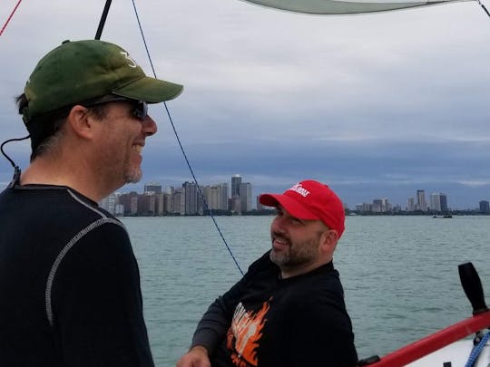 Clases de vela en catamarán en Chicago