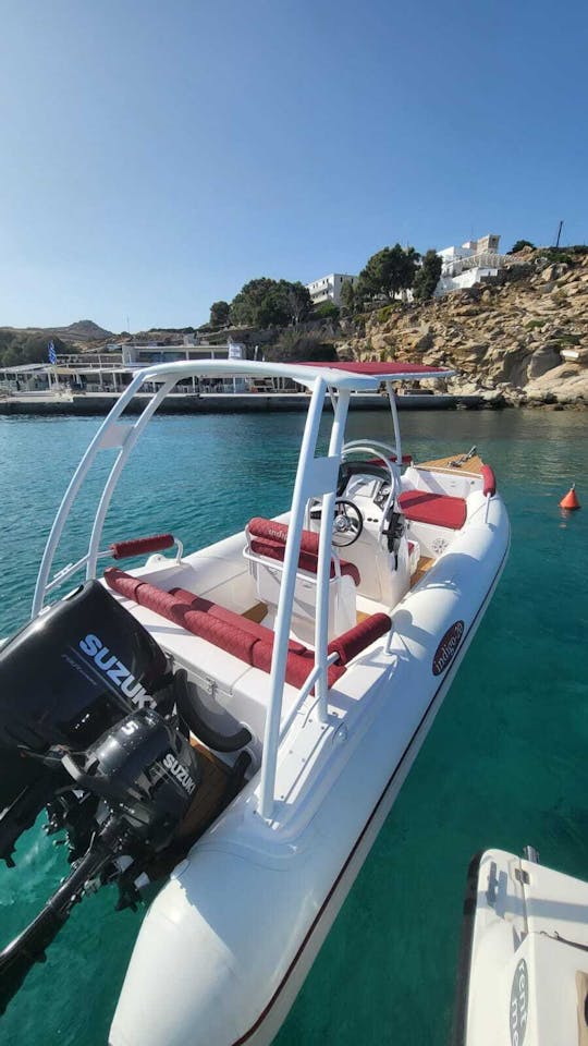 Indigo-20 RIB Rental in Kalafati, Greece