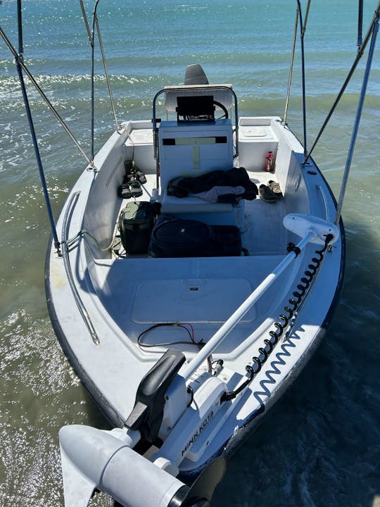 15 foot Key West Center Console with Fishfinder, Stereo, and More! 