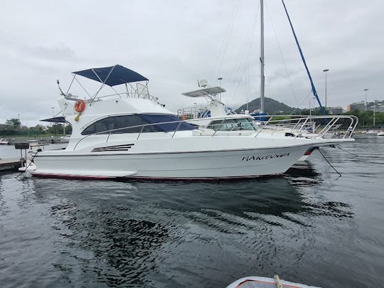 Location de yacht à moteur Dandara Carbrasmar de 37 pieds à Rio de Janeiro, Brésil