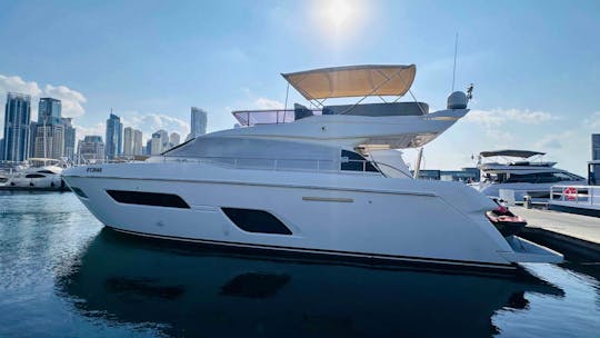 Luxurious Ferreti 64ft Yacht available on rent 