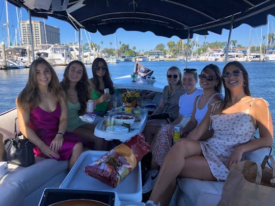 Bateau électrique Duffy de 21 pieds à Marina del Rey, en Californie