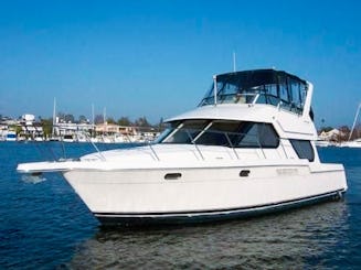 Iate Lux 44' Flybridge no centro de Toronto