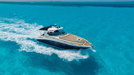 Sea Ray Sundancer 40ft in Cancun – Sophistication and Comfort 