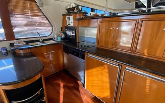 Experience Pure Luxury and Elegance Aboard the 53FT Carver Yacht in California!