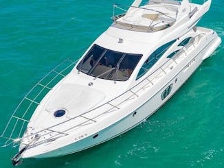 Explore Miami with the Azimut 55ft Motor Yacht!!