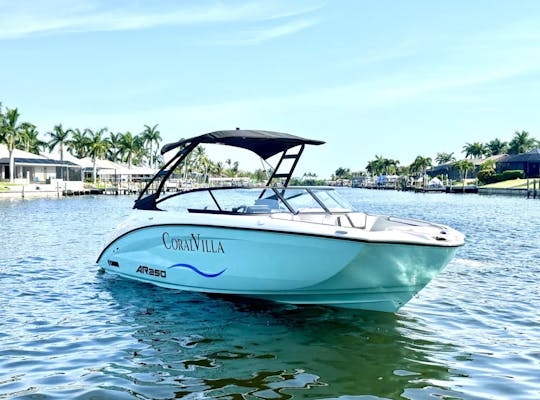 Enjoy Yamaha AR250 Jet Boat in Cape Coral, Florida (minimum 3 days)