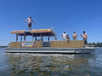 30ft Double Decker Lynnhaven Tiki Boat! Enjoy a day with us on the water!