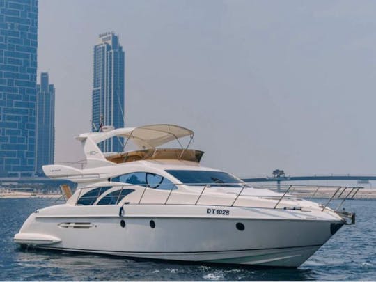 Experience Dubai on our 50ft Azimut Motor Yacht