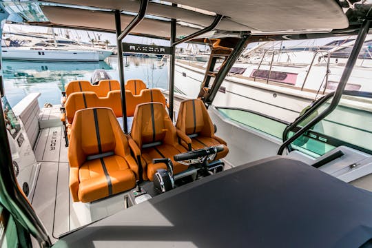 Saxdor 320 GTO - perfect for a cruise in Boka Bay