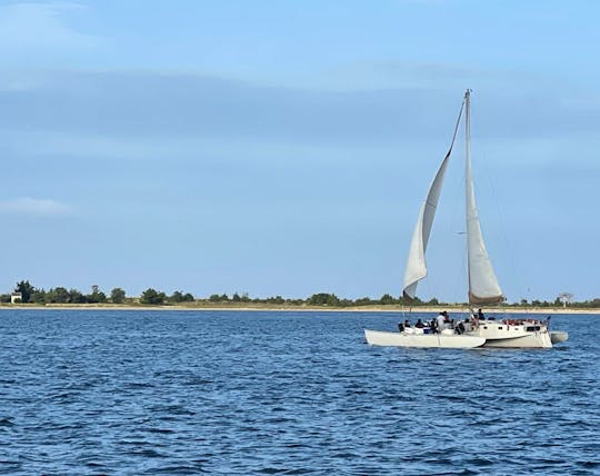 A Luxuriously Appointed USCG Certified Trimaran Large and Small Groups