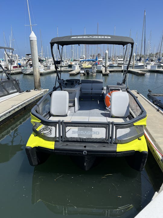 Ultimate San Diego Sea Doo Pontoon Charter Experience