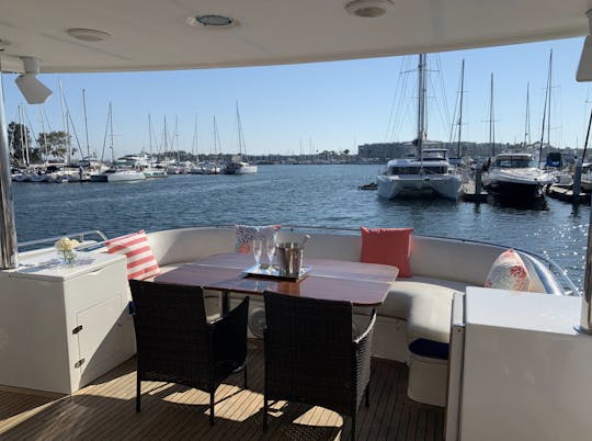 Experience Elegance and Performance Aboard the 70' Johnson Yacht