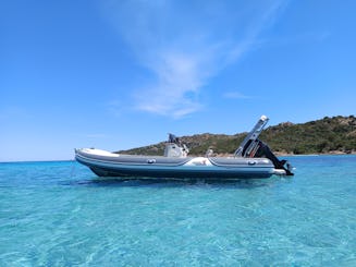 Bonifacio semi-rigid boat rental 