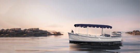 18-Foot Electric Duffy Boat Rental in Newport Beach 8-Passenger