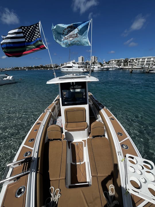 Bateau de fête décoré