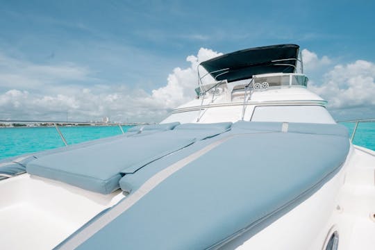 Flybridge de 51 pieds+jet ski (1h) +gonflable géant