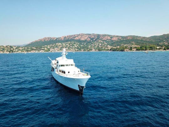 Lady Jersey Abeking & Rasmussen 118ft Mega Yacht Rental Monaco