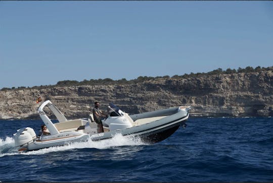 Bateau Max Rib Joker 9 mt 400 CV à Milazzo en Sicile