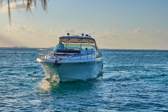 Amazing Sea Ray 55' Yacht in Cancun, get ready for El Bandolero!!!!