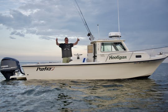 Pristine Hooligan Departs from a Private Pier with a Captain and Fuel INCLUDED