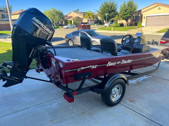 Bass Tracker 16' with 50HP motor