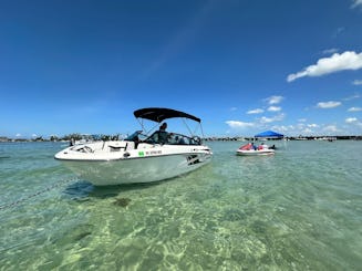  Cruzeiro com estilo — Bowrider de 20,5 pés para alugar perto da praia de Clearwater e do cais 60