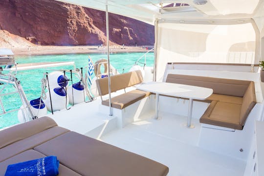 Croisière charter hebdomadaire avec équipage à Caliente avec Lagoon 45F