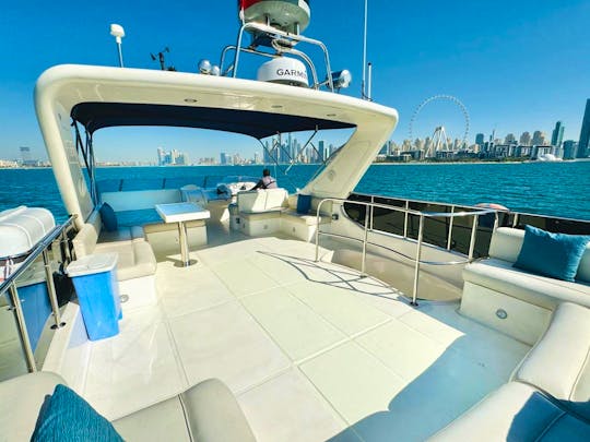 Luxurious Majesty 70ft Yacht For Rent in Dubai, UAE