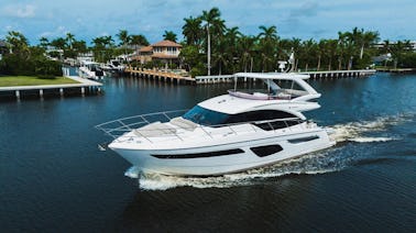 Luxury Yacht Charter: 2019 Princess F55 in Palm Beach