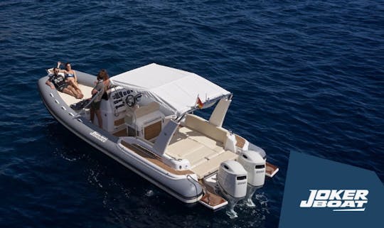 Bateau Max Rib Joker 9 mt 400 CV à Milazzo en Sicile