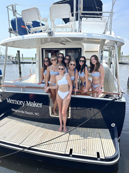 Melhor avaliado! Iate de luxo de 46 pés para festas privadas em Charleston!