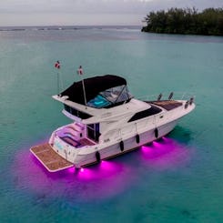 YATE VALENTINA para 15 personas en Marina de Zarpar, Boca Chica