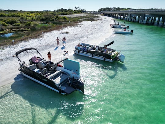 Fast Luxury Barletta Tritoon! Perfect for Destin! 13 passenger, free amenities! 