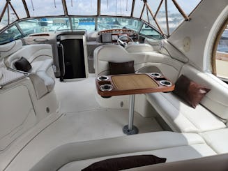 Sailing the DMV on a Welcraft. Offering professional service for all occasions.