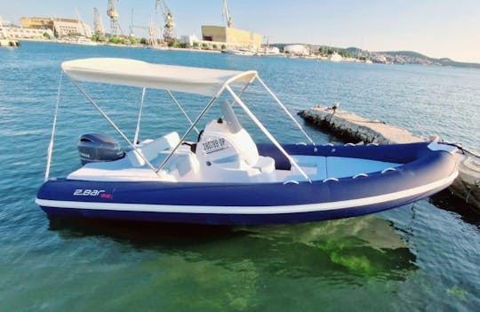 Great 18ft 2bar RIB for exploring Kvarner