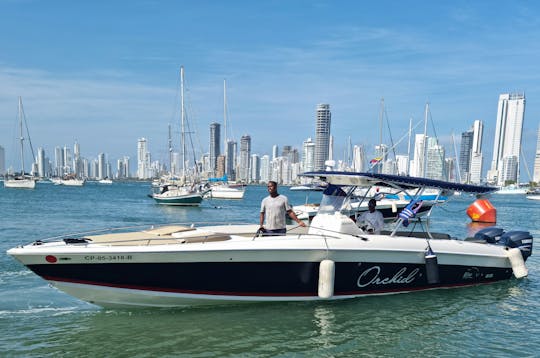 38 FOOT BOAT. SEATS 17 PEOPLE. BATHROOM. SHOWER.