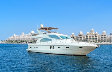 61ft Majesty - Luxury Yacht Charter in Dubai Harbour (30 persons)