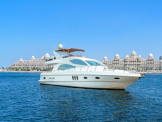 61ft Majesty - Luxury Yacht Charter in Dubai Harbour (30 persons)