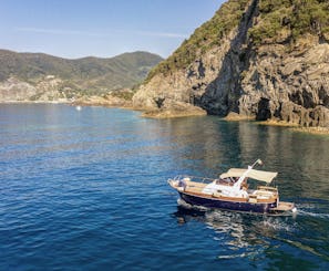 Passeio de barco privado até os portões de Cinque Terre (meio dia)