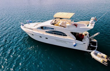 Enjoy Bodrum with a Captained Azimut 46 Motor Yacht 