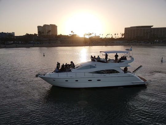 Aicon 56ft Flybridge Yacht - Sunsets in Marina Del Rey!