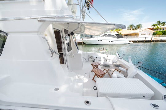 Enjoy Miami on a Luxury yacht for a fun day....